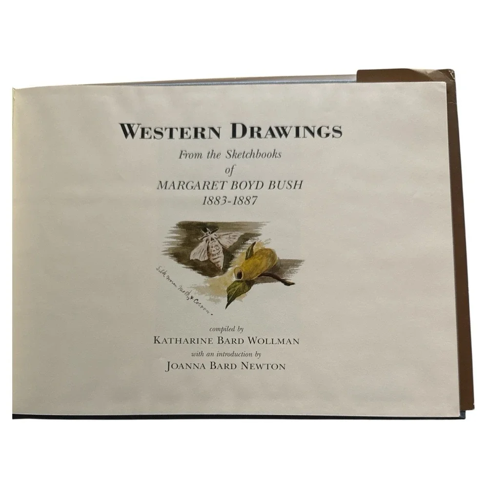 Western‎ Drawings Margaret Boyd Bush Sketchbooks 1883-1887 HB Art Book